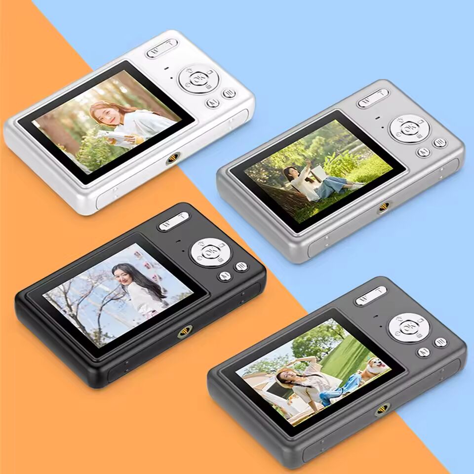 Beginner 4K Digital Camera For Photo & Video 2.4" IPS Display Screen 16x Optical Zoom 1080P HD Cameras For Home Travel